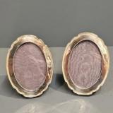 Antique Matching Pair of Silver Photo Frames by Levi & Salaman of Birmingham at Sturmans Antiques photo frames for sale