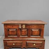 Antique Small George II Coffer Bach at Sturmans Antiques furniture for sale