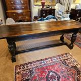 Antique Georgian Oak Refectory Table at Sturmans Antiques furniture for sale