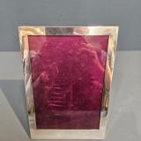 Antique George V Silver Portrait Size Photo Frame by Stokes & Ireland Ltd  of Chester at Sturmans Antiques Photo Frame for sale