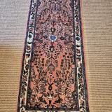 Antique Persian Pink Runner Rug at Sturmans Antiques rug for sale