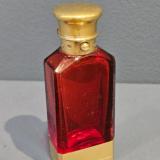 Antique Sampson Mordan Silver Gilt Smelling Salts and Vinaigrette Combination at Sturmans Antiques silver for sale