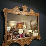 Antique Victorian Timber Gilt Mirror at Sturmans Antiques mirror for sale