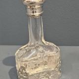 Silver and Crystal Liqueur Decanter by Berthold Muller at Sturmans Antiques decanter for sale