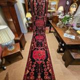 Antique Long Persian Pure Wool Runner at Sturmans Antiques Rug for sale 