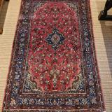 Antique 7' x 4' Antique ' Lilian' Persian Pure Wool Rug at Sturmans Antiques Rug for sale 