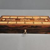 Antique Victorian Rosewood Cribbage and Card Board at Sturmans Antiques boxes for sale