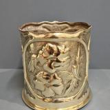 Antique Superb Trench Art Planter at Sturmans Antiques metalware for sale