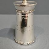 Antique Silver Pepper Grinder by Garrard & Co of Birmingham at Sturmans Antiques silver for sale