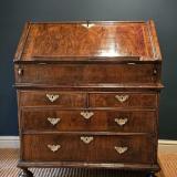 Antique George I Walnut Bureau at Sturmans Antiques furniture for sale