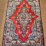 Antique Persian Hearth Sized Pure Wool Rug at Sturmans Antiques Rug for sale