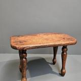 Antique Georgian Welsh Elm Stool at Sturmans Antiques furniture for sale