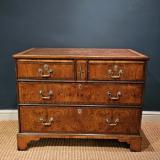 Antique Superb George III Burr Ash Chest of Drawers at Sturmans Antiques furniture for sale