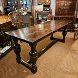 Antique Georgian Oak Refectory Table at Sturmans Antiques furniture for sale