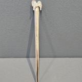 Antique Silver Dog Bookmark at Sturmans Antiques silver for sale
