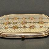 Antique Outstanding Quality Silver and Enamel Cheroot Case at Sturmans Antiques silver for sale