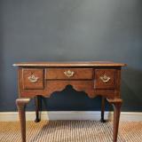 Antique George II Oak Low Boy at Sturmans Antiques furniture for sale