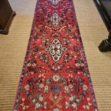 Superb 9' Persian Runner Rug at Sturmans Antiques rugs for sale