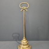 Antique Victorian Brass Door Stop at Sturmans Antiques metalware for sale