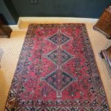 Persian Pure Wool Rug at Sturmans Antiques Rug for sale 