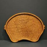 Superb 1950's Mouseman Kidney Shaped Tray at Sturmans Antiques mouseman for sale