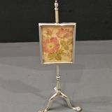 Antique Unusual Silver Pole Screen Notice Holder by Goldsmiths & Silversmiths Ltd of London at Sturmans Antiques silver for sale