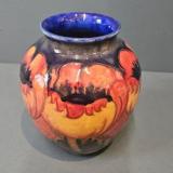 Antique Moorcroft Big Poppy Vase at Sturmans Antiques Moorcroft for sale