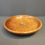 Mouseman Adzed Oak Bowl at Sturmans Antiques Mouseman for sale