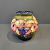 Antique Moorcroft Slipper Orchid Vase at Sturmans Antiques Moorcroft for sale
