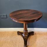Antique Regency Rosewood Low Occasional Table at Sturmans Antiques furniture for sale