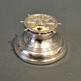 Antique Sampson Mordan of Birmingham Edwardian Silver Ships Wheel Bridge Marker at Sturmans Antiques silver for sale