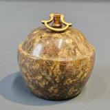 Antique Edwardian Cornish Serpentine Marble Paperweight at Sturmans Antiques paperweight for sale