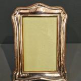 Antique Silver Photo Frame with Embossed Decoration Green & Cadbury of Birmingham at Sturman Antiques silver photo frame for sale
