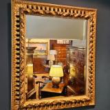 Antique Victorian Timber Gilt Mirror at Sturmans Antiques mirror for sale