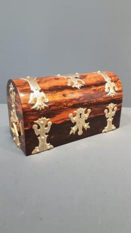 Antique Early Victorian Coromandel Scent Bottle Box at Sturmans Antiques boxes for sale