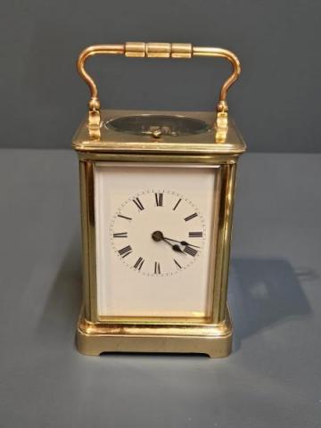 Antique Victorian Repeater Carriage Clock at Sturmans Antiques clocks for sale
