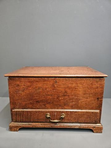 Antique George II Single Drawer Coffer Bach