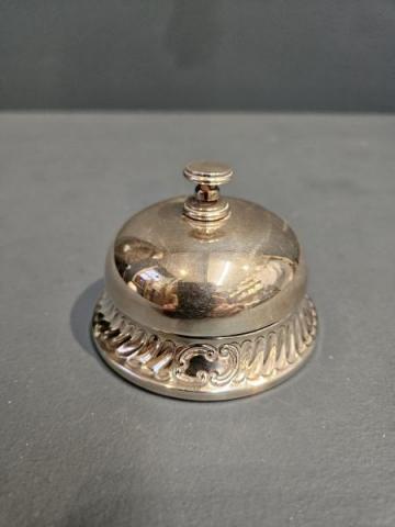 Antique Silver Counter Bell by Deakin & Francis of Birmingham