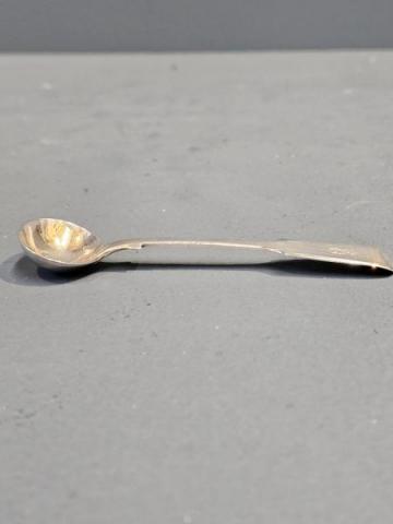Antique Early Victorian Condiment Spoon by Henry Hanson of London