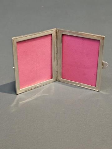 Antique Victorian Silver Wallet Photo Frame by John Millward Banks of London
