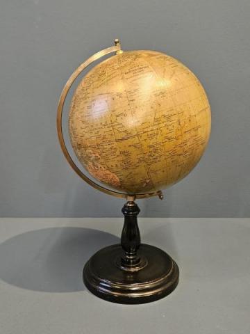 Antique 1930's Papier Mache Philips 8" British Empire Globe