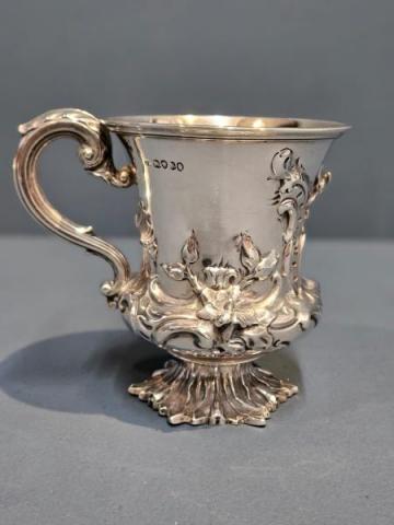 Antique Victorian Silver Tankard