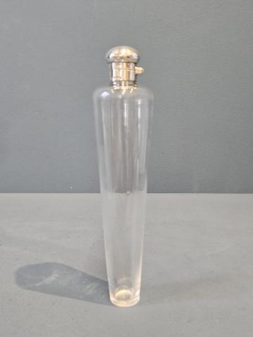 Antique Silver Topped Hunting Flask by Adie & Lovekin Ltd of Birmingham