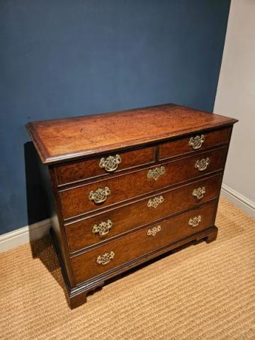 Antique George III Oak Chest of Drawers