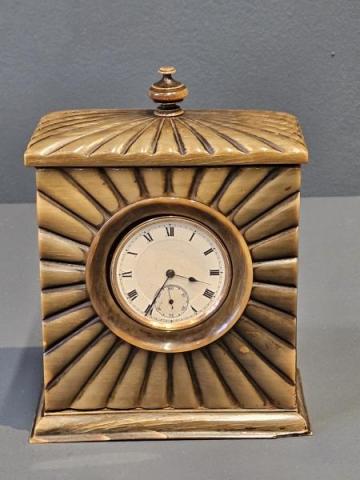 Antique Victorian Bone Pocket Watch Holder