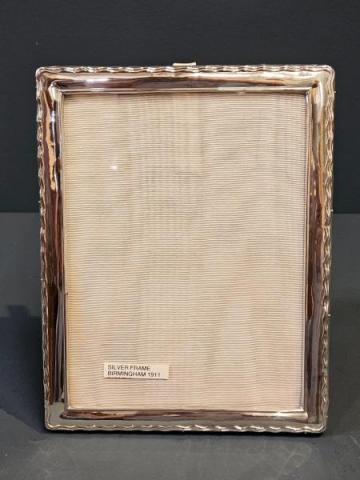 Antique Silver Photo Frame by C.S Green of Birmingham at Sturmans Antiques Photo frame for sale