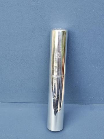 Antique Rare Victorian Silver Tooth Brush Canister at Sturmans Antiques silver for sale