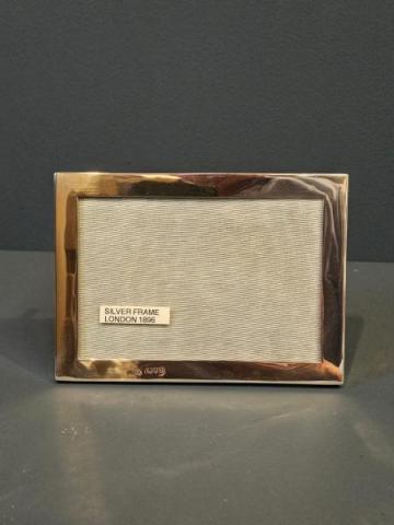 Antique Victorian Silver Photo Frame at Sturmans Antiques photo frame for sale 