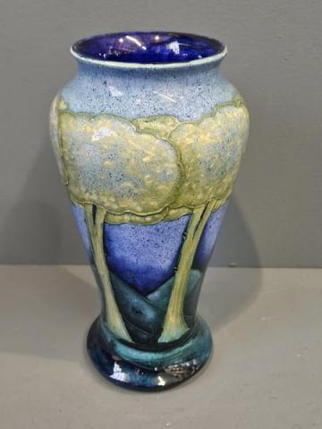 Antique Moorcroft Moonlit Blue Vase at Sturmans Antiques Moorcroft for sale