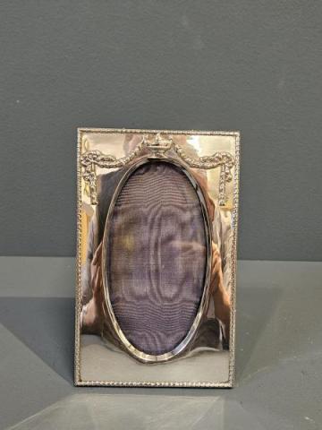 Antique Edwardian Silver Photo Frame by Henry Matthews of Birmingham at Sturmans Antiques Photo frame for sale